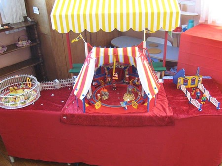 La maquette de Cirque La maquette de Cirque