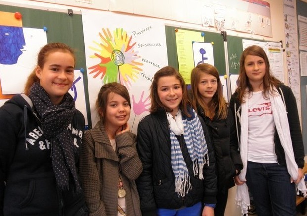 Belle rencontre avec les 6èmes. Belle rencontre avec les 6èmes.