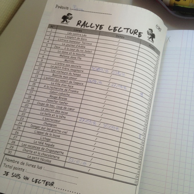 Rallye lecture Rallye lecture