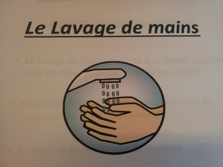Lavage des mains ... Lavage des mains ...