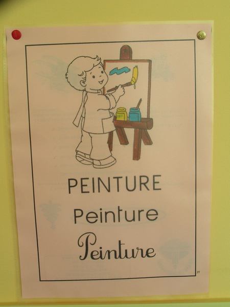 Premiers essais de peinture! Premiers essais de peinture!