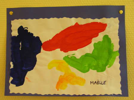 Premiers essais de peinture! Premiers essais de peinture!