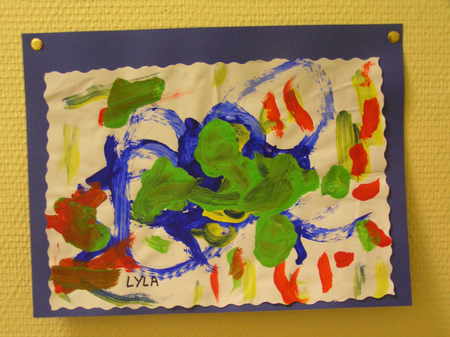Premiers essais de peinture! Premiers essais de peinture!