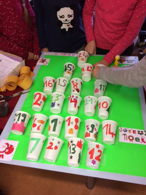 Calendrier de l'Avent bricolage Calendrier de l'Avent bricolage