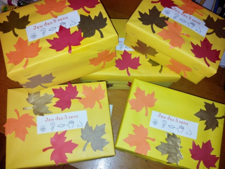 Jeu des 5 sens Jeu des 5 sens