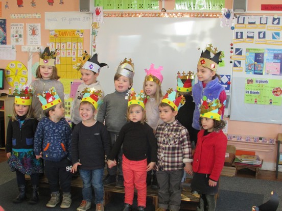 Fête de la galette en Maternelle !