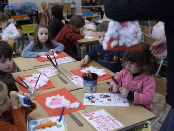 Préparation de Noël en Moyenne-Section