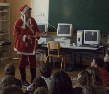 Le père Noël vert