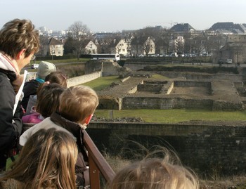 Une visite au château de Caen Une visite au château de Caen