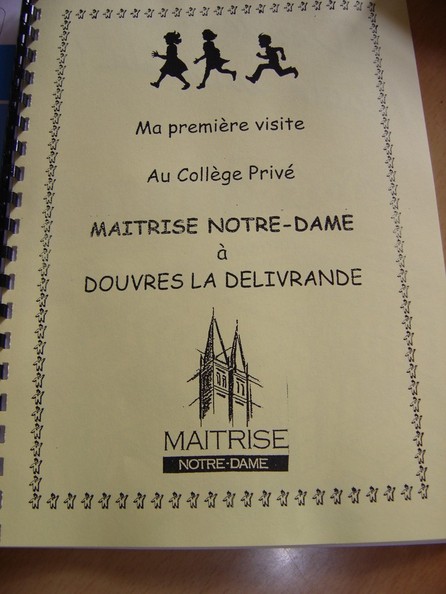 Journée-découverte au collège Maîtrise Notre Dame à Douvres Journée-découverte au collège Maîtrise Notre Dame à Douvres
