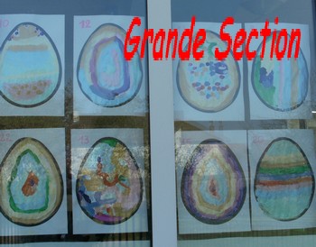 Le concours du plus bel oeuf décoré Le concours du plus bel oeuf décoré