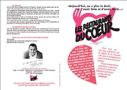 La visite des Restos du Coeur La visite des Restos du Coeur