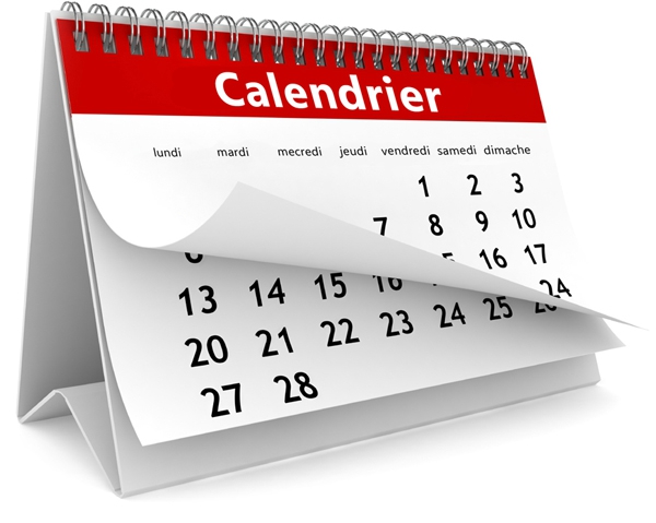 Calendrier 2017.2018 Calendrier 2017.2018