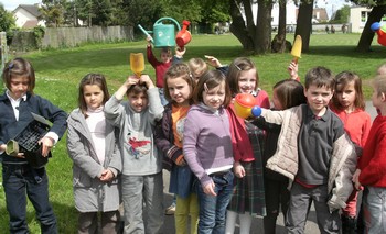 La classe de CP jardine La classe de CP jardine