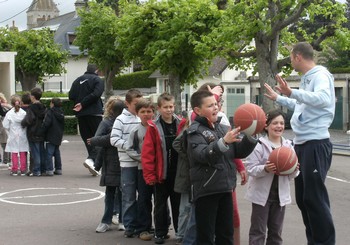 L'initiation au basket
