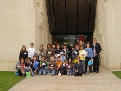 Visite au Mémorial de Caen