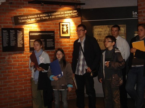 Visite au Mémorial de Caen