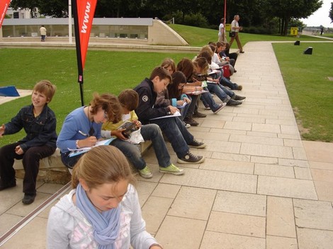 Visite au Mémorial de Caen