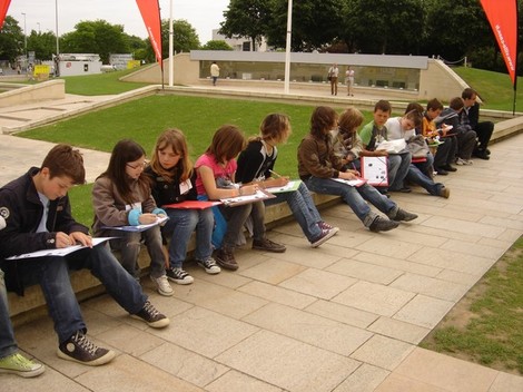 Visite au Mémorial de Caen