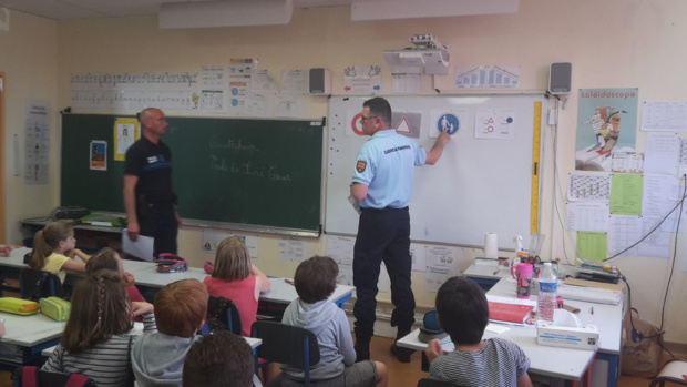 Passage du Permis Piéton en CE2 Passage du Permis Piéton en CE2