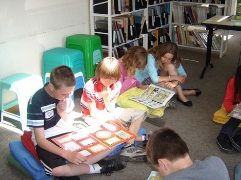 Dernière sortie à la bibliothèque