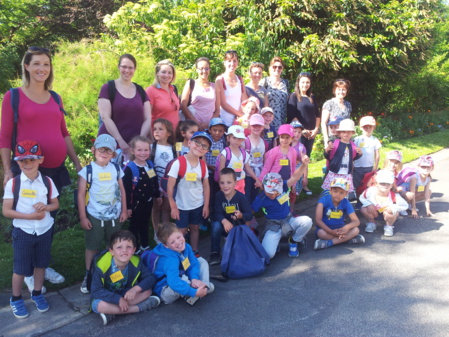 Sortie scolaire au jardin des plantes de Caen