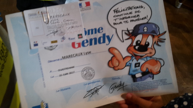 Remise du Permis Piéton en CE2 Remise du Permis Piéton en CE2