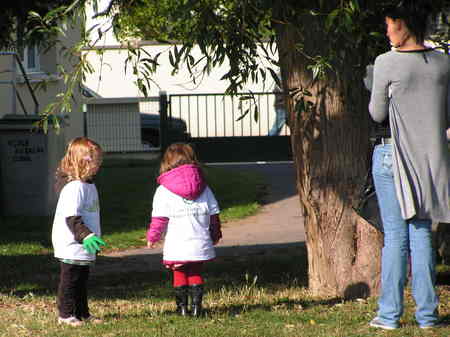 Nettoyons les cours de l'école.