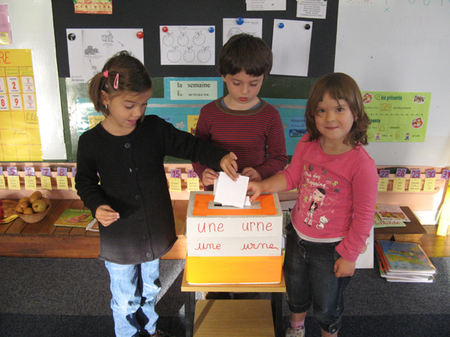 Election des délégués pour la maternelle