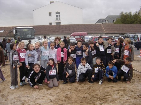 Les CM2 dans la course... Les CM2 dans la course...