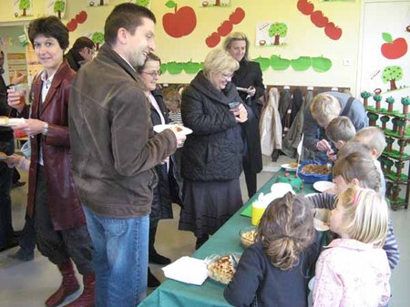 Goûter autour de la pomme