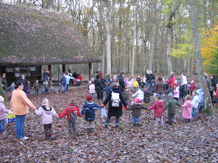 Rencontre de nos correspondants à la forêt de Grimbosq