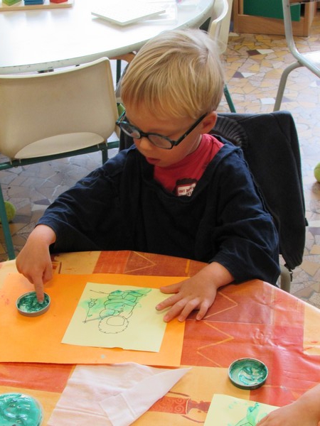 Chouette : activité peinture ! Chouette : activité peinture !