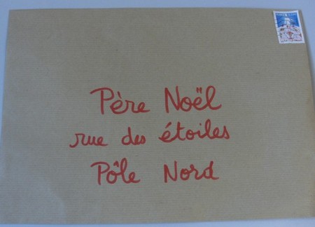 La lettre au Père NOËL