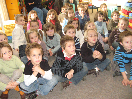Visite à la bibliothèque Visite à la bibliothèque