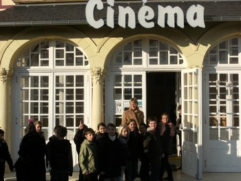 La séance de cinéma de Noël