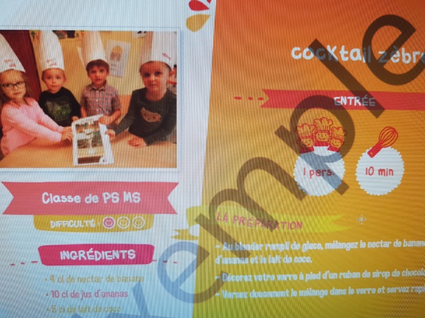 Notre livre de recettes Notre livre de recettes