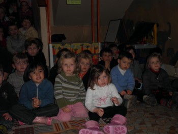 Séance télévision.