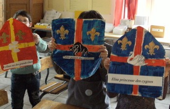 Des blasons de princes et princesses ! Des blasons de princes et princesses !
