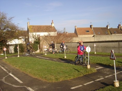 Les champions du permis vélo...