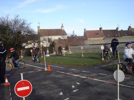 Les champions du permis vélo...