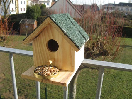 Un nichoir pour les oiseaux