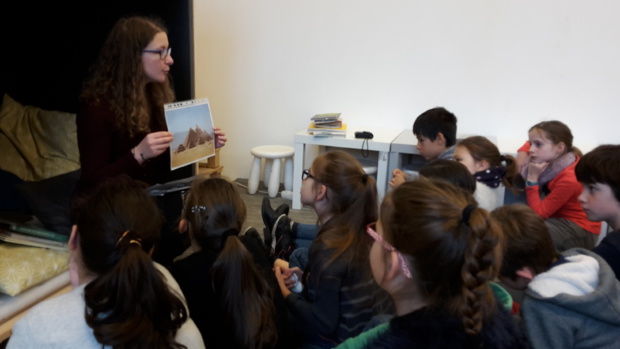 Les CM1 au Pavillon de la Presqu' Ile de Caen Les CM1 au Pavillon de la Presqu' Ile de Caen