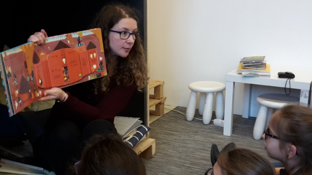 Les CM1 au Pavillon de la Presqu' Ile de Caen Les CM1 au Pavillon de la Presqu' Ile de Caen