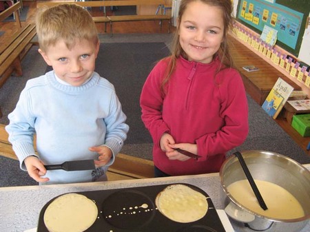 Partage des crêpes Partage des crêpes
