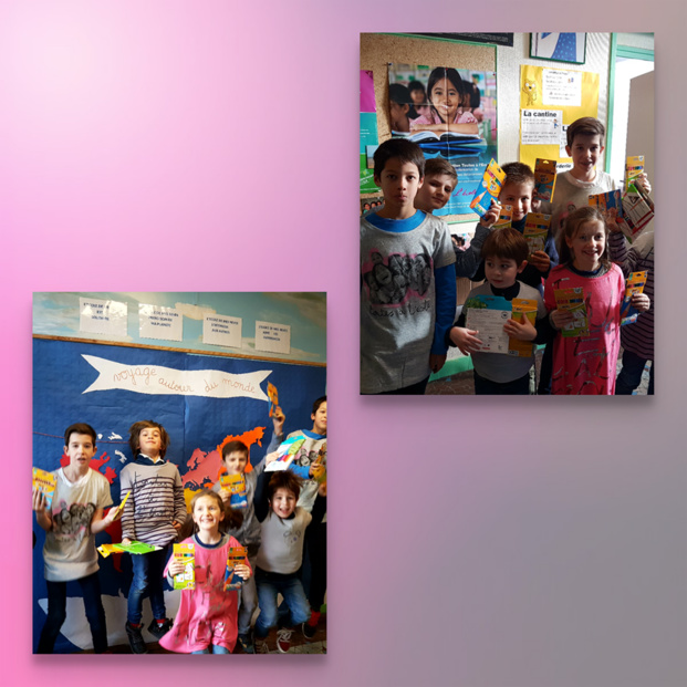 Résultats de la collecte de crayons de couleurs Résultats de la collecte de crayons de couleurs