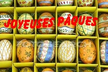 Joyeuses Fêtes de Pâques