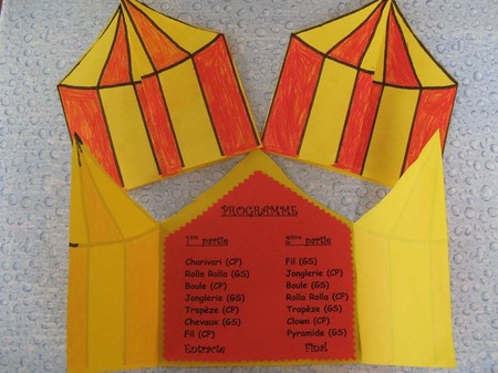 Préparatifs pour le spectacle de Cirque Préparatifs pour le spectacle de Cirque