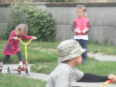 Détente et jeux en récréation