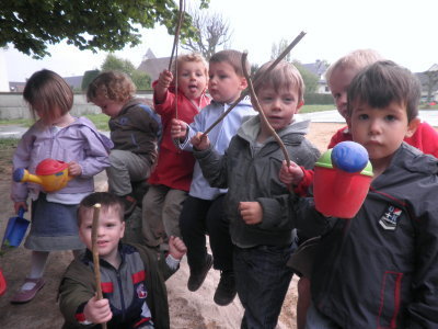 Les graines ont poussé! Les graines ont poussé!